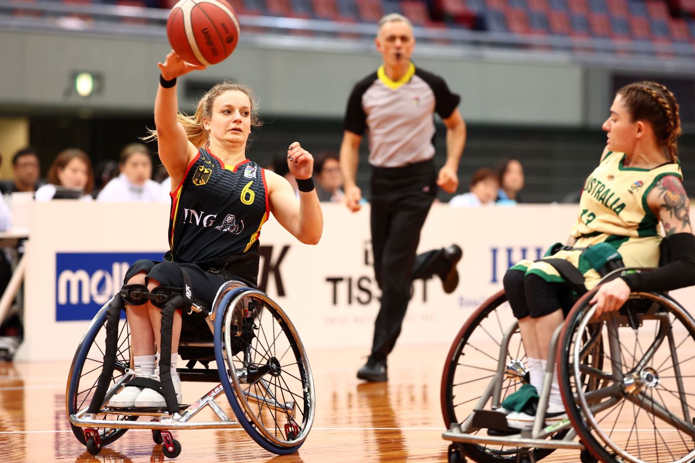 Weiss trains to bring Germany back to the wheelchair basketball podium